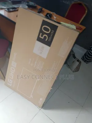 Affordable Frameless 50" TV (LG) Miracast+Bluetooth, -50uq70.