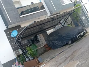 Double Vehicle Carport Shade.