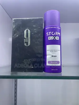2-in 1 Combo 9pm Perfume and Storm Illusion Body Spray Combo