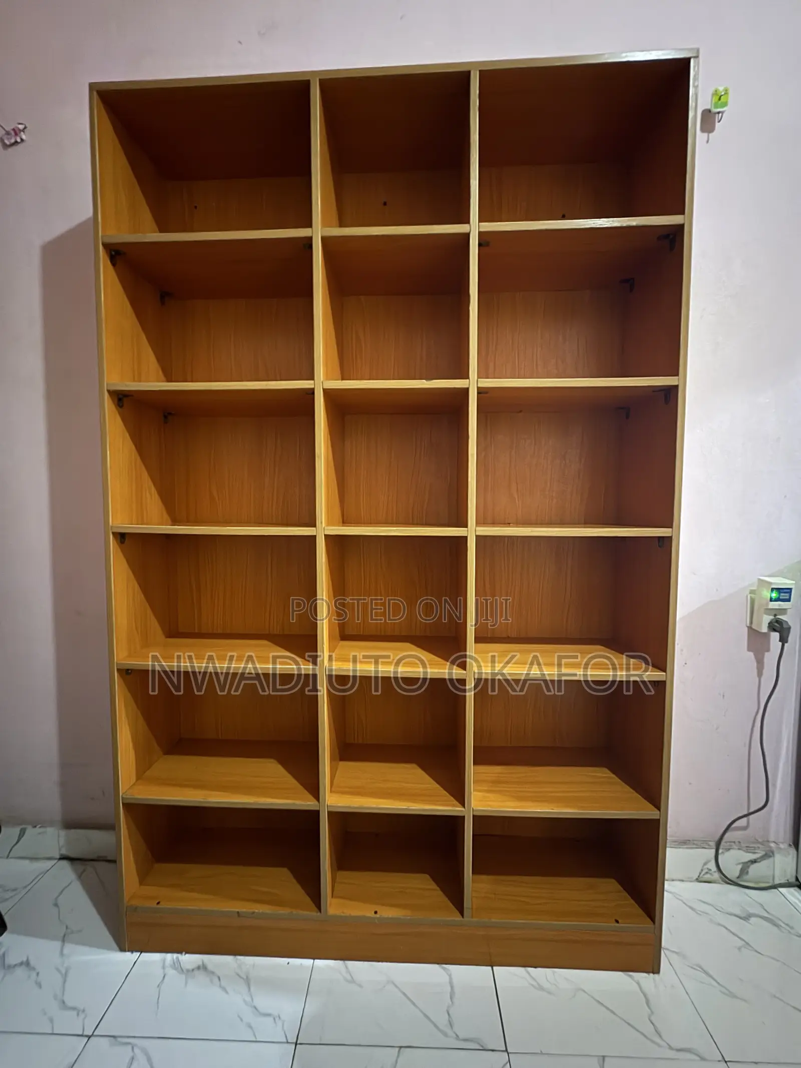 Open Cubby Storage Shelf