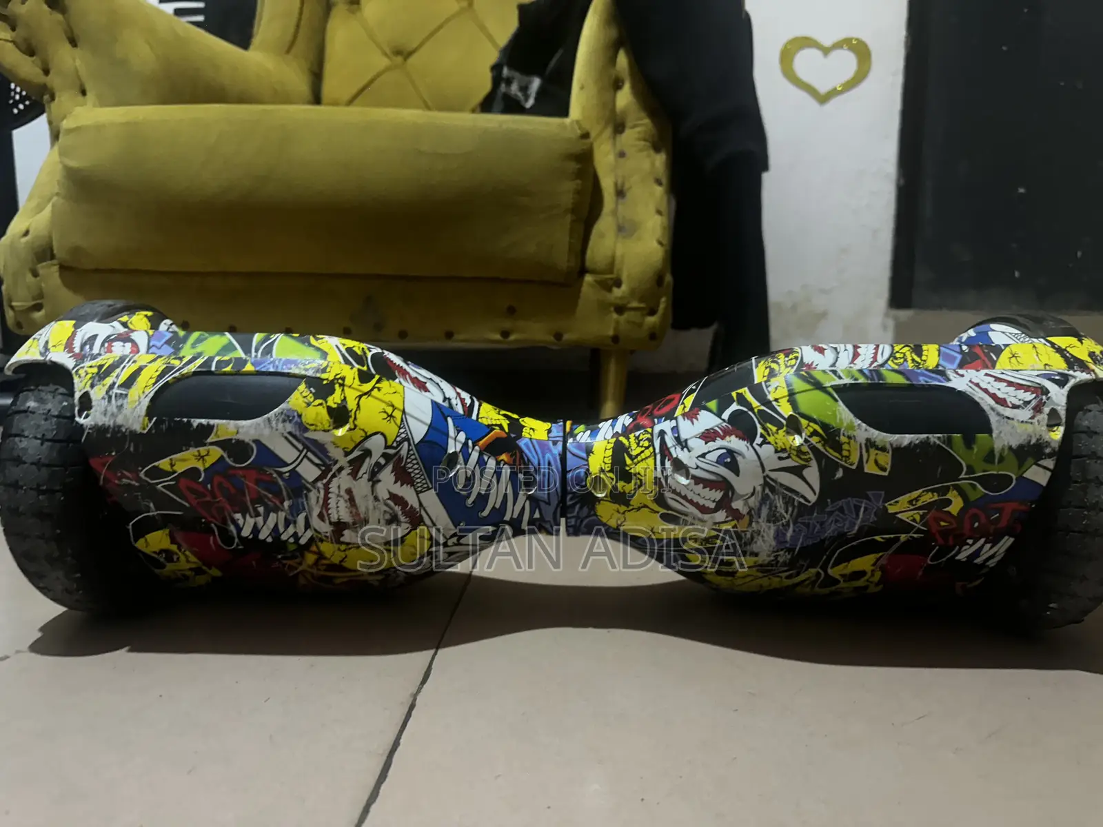 Hoverboard With Loud Bluetooth Speaker