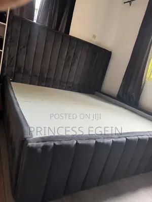 New Upholstery Bed Frame With Mattress