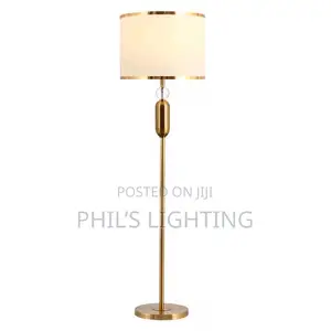 American Designer Textile Crafts LED Floor Lamp