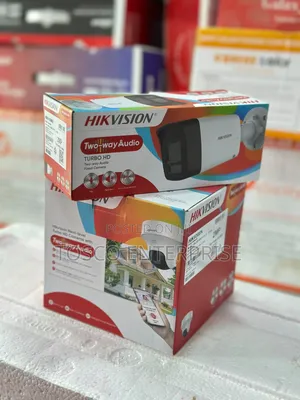 Hikvision Two-Way Audio Indoor and Outdoor Camera