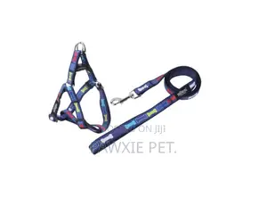 Nunbell Pet Leash and Harness for Small Breeds 1.5*120cm/35-50cm