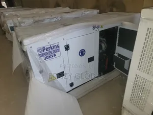 Heavy-Duty 30KVA Perkins Soundproof Diesel Generator 100% Pure Copper
