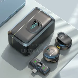 Q8 Button Wireless Clip-on Microphone