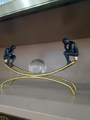 Modern Abstract "Thinkers' Balance" Sculpture