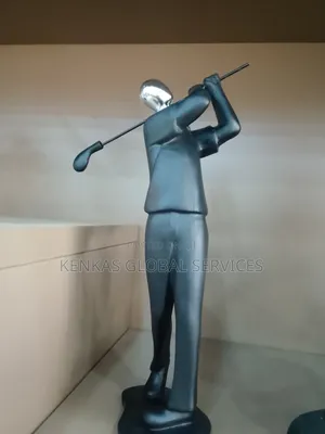 Golfer Sculpture