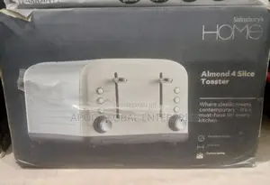 Sainsbury's Almond 4 Slice Toaster