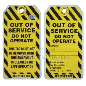 Lockout Tag