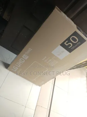 The New LG Flameless Smart TV (50") -50uq70, Netflix+Wifi.