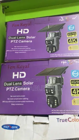 SD54 Ubox Solar CCTV Camera