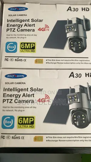 A30 Ubox Solar CCTV Camera