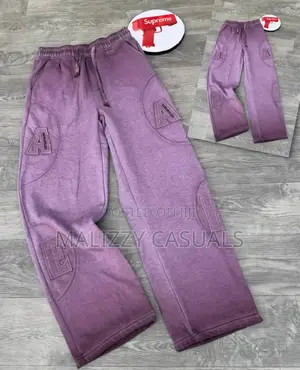 Premium Wide Hem Joggers for Men and Women . Comfortable Street Wears