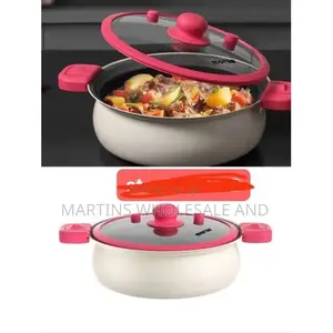 Morso Brand Non-Stick Pressure Pot With a Distinctive White Finish And