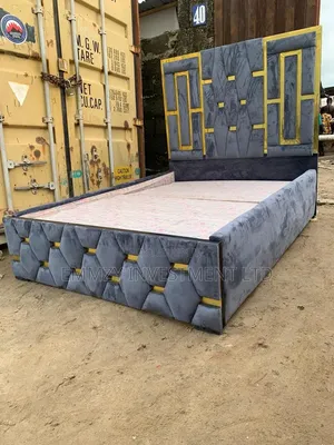 41⁄2by6 Padded Bedframe Available