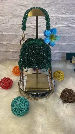 Corosa Mini Bucket Original Crystal Beaded Bag