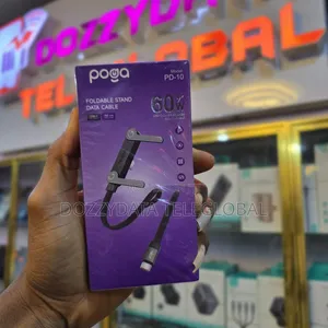 Poga 60w PD-10 Foldable Stand Data Cable
