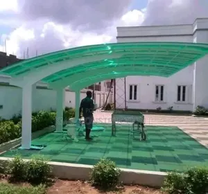 Elegant and Luxury Car Shelter.