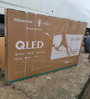 Hisense 65inches Qled Smart TV With Authomatic Voltage Regulator