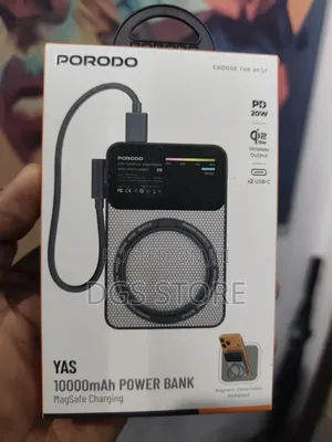 Porodo Yas 10,000mah Power Bank Magsafe Charging