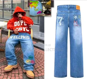 MPST Wanted High Luxury Baggy Jeans