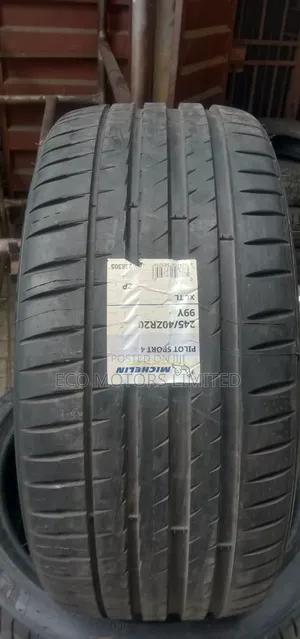 245/40r20 Tire Original Run Flat Michelin