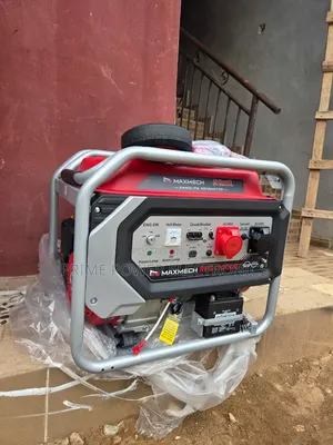 Heavy-Duty 15kVA Maxmech Petrol Generator