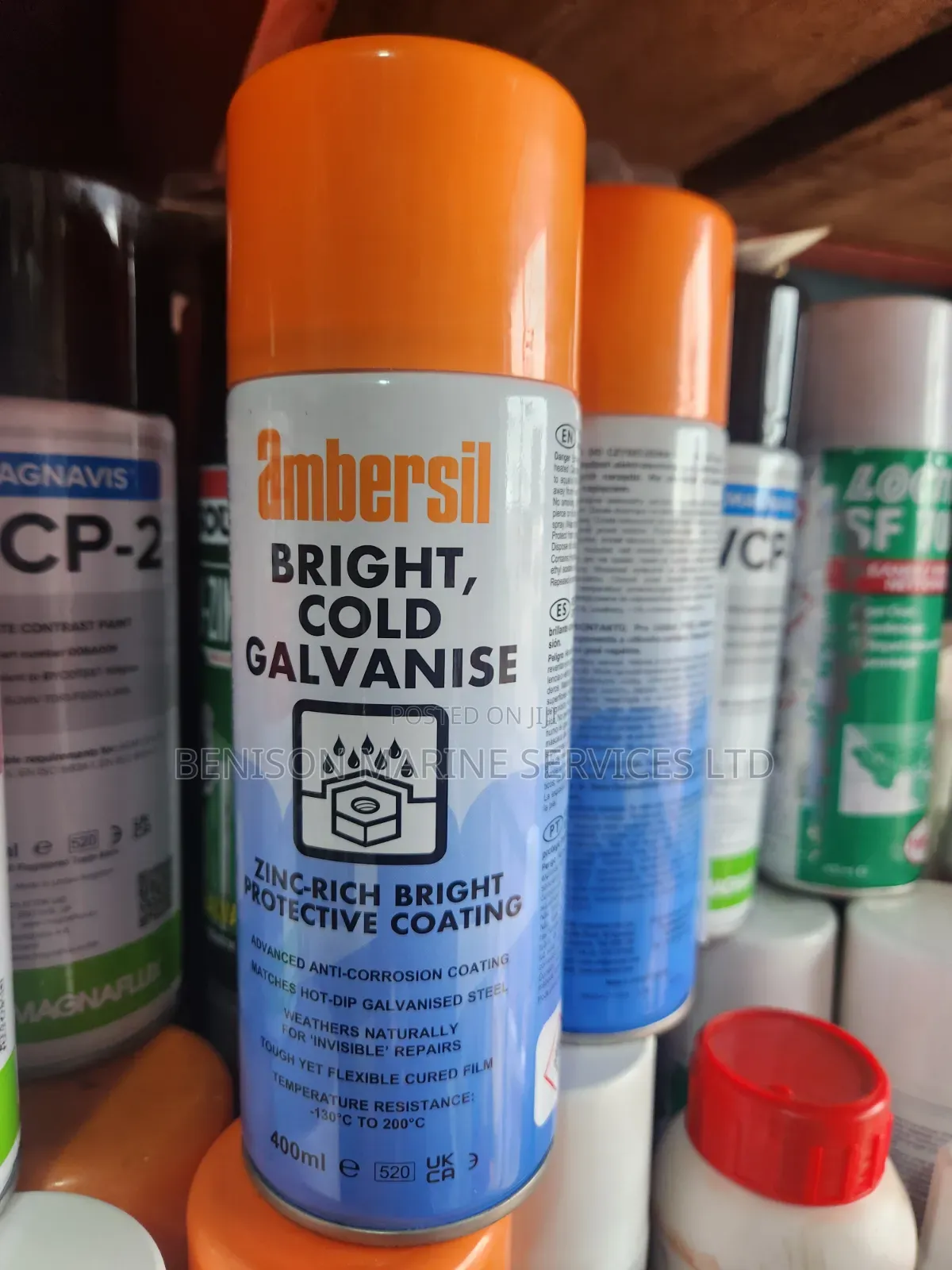Ambersil Bright Cold, Galvanize
