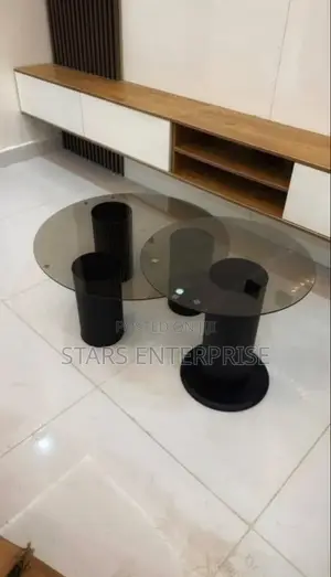 Center Table / Glass Top Table.