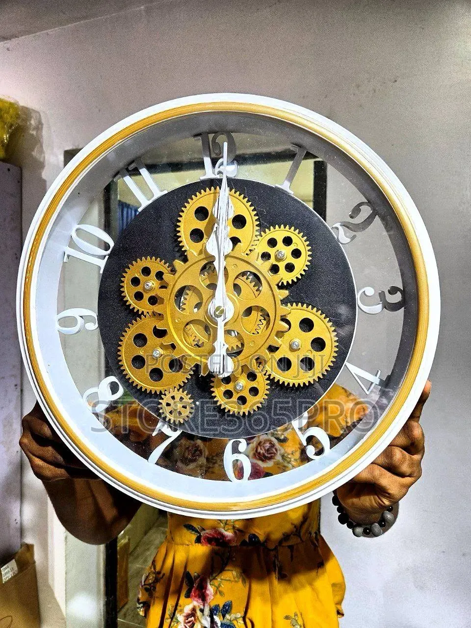 Big Luxury Wheel Wall Clock