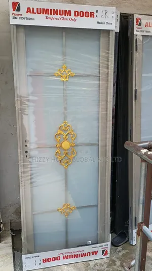 High Quality Toilet Tampered Full Glass Door 7ft by 750