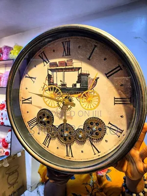 Big Luxury Wheel Wall Clock