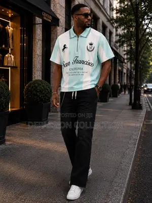 Premium San Francisco Zip Polo T-Shirt