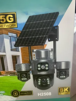4 Lens Ultra Hd 5g Network Solar Camera
