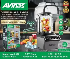 Avinas AV-2020 Commercial Soundproof Blender – 3200W, 2L