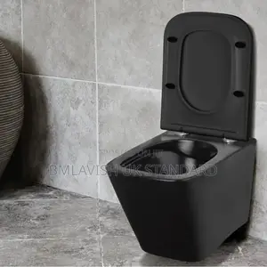 Ideal Standard Black Wall Hung Water Closet