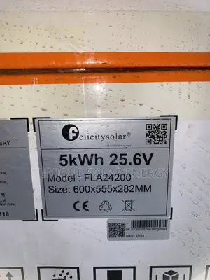 5kwh 24v Felicity Lithium Ion Battery