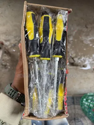 : 6-Piece Screwdriver Set (Flat Phillips)
