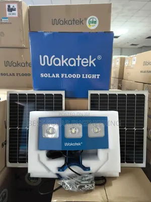 300w Wakatek Solar Flood Light