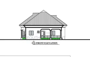 Luxury 4-Bedroom All en-Suite 2-Dimension Architectural Design Plan