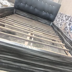Neatly Used 4.5 by 6 Bed Frame