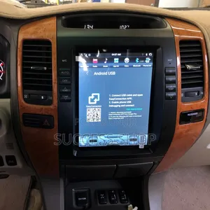Lexus GX 470 Tesla Android Screen With Reverse Camera