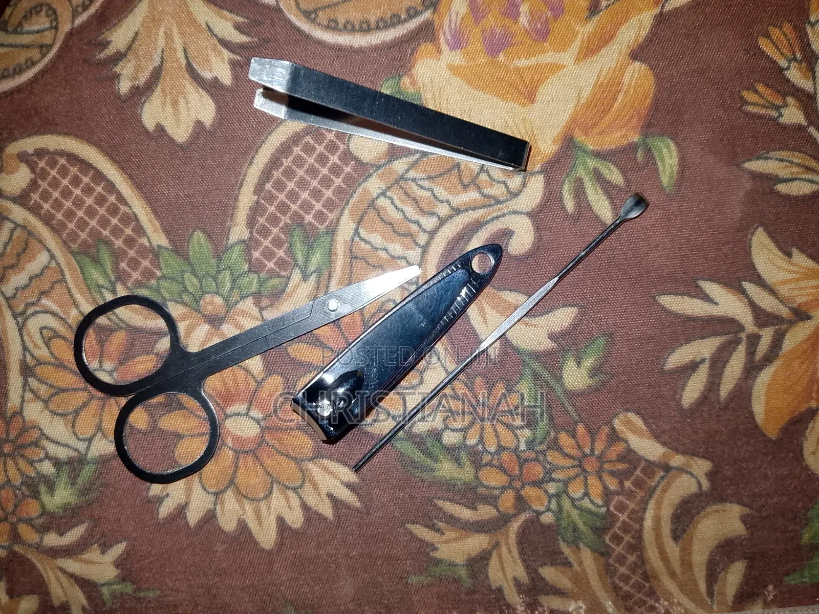 Plastic Pedicure Set