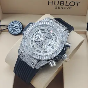 High Quality Automatic Ice Hublot Wrist for Men's