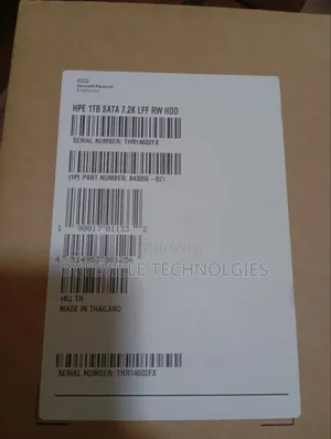 New Hpe 1tb Sata 7. LFF Rw HDD (843266-B21)