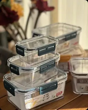 3 Piece Premium Airtight Food Storage Container Set