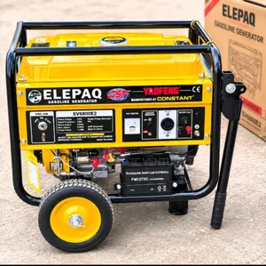 ELEPAQ SV6800E2 4.5KVA Key Start Petrol Generator–HeavyDuty Generator
