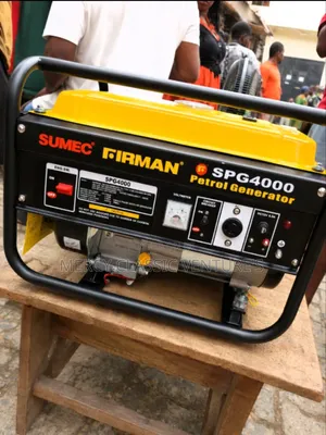 SUMEC FIRMAN SPG4000 3.5KVA Petrol Generator – Reliable Fuel Saver